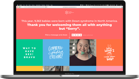 Anything But Sorry - Canadian Down Syndrome Society
